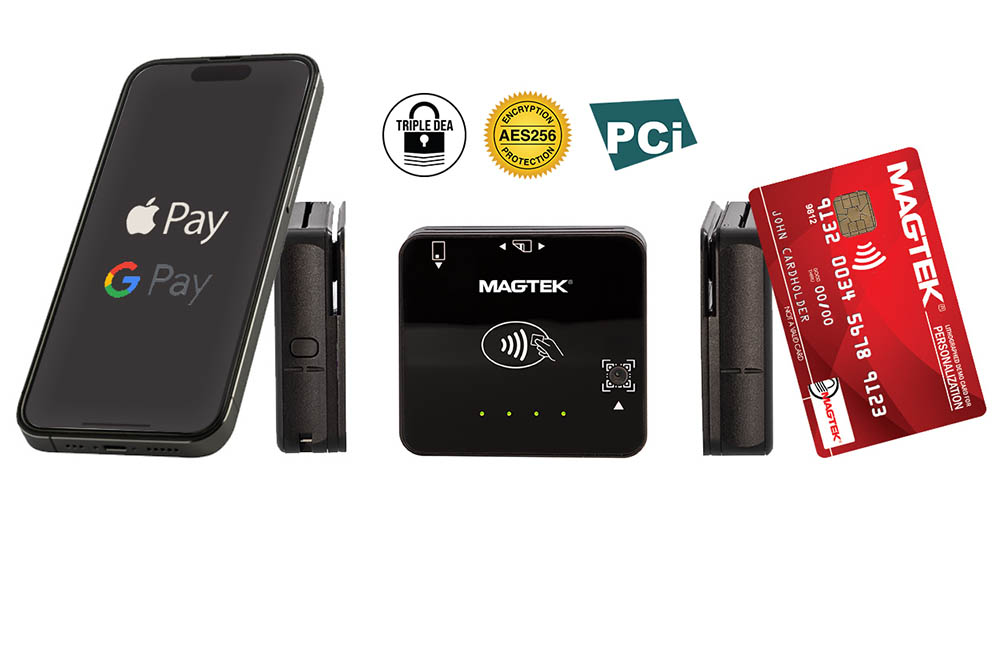 DynaFlex II Go - 
Data is encrypted as soon as it enters the device using AES 128/256 encryption with CMAC authentication or TDEA encryption, both with DUKPT key management. Using proven and tested industry standards gives merchants the flexibility to use the Magensa Payment Gateway or manage decryption services themselves.
